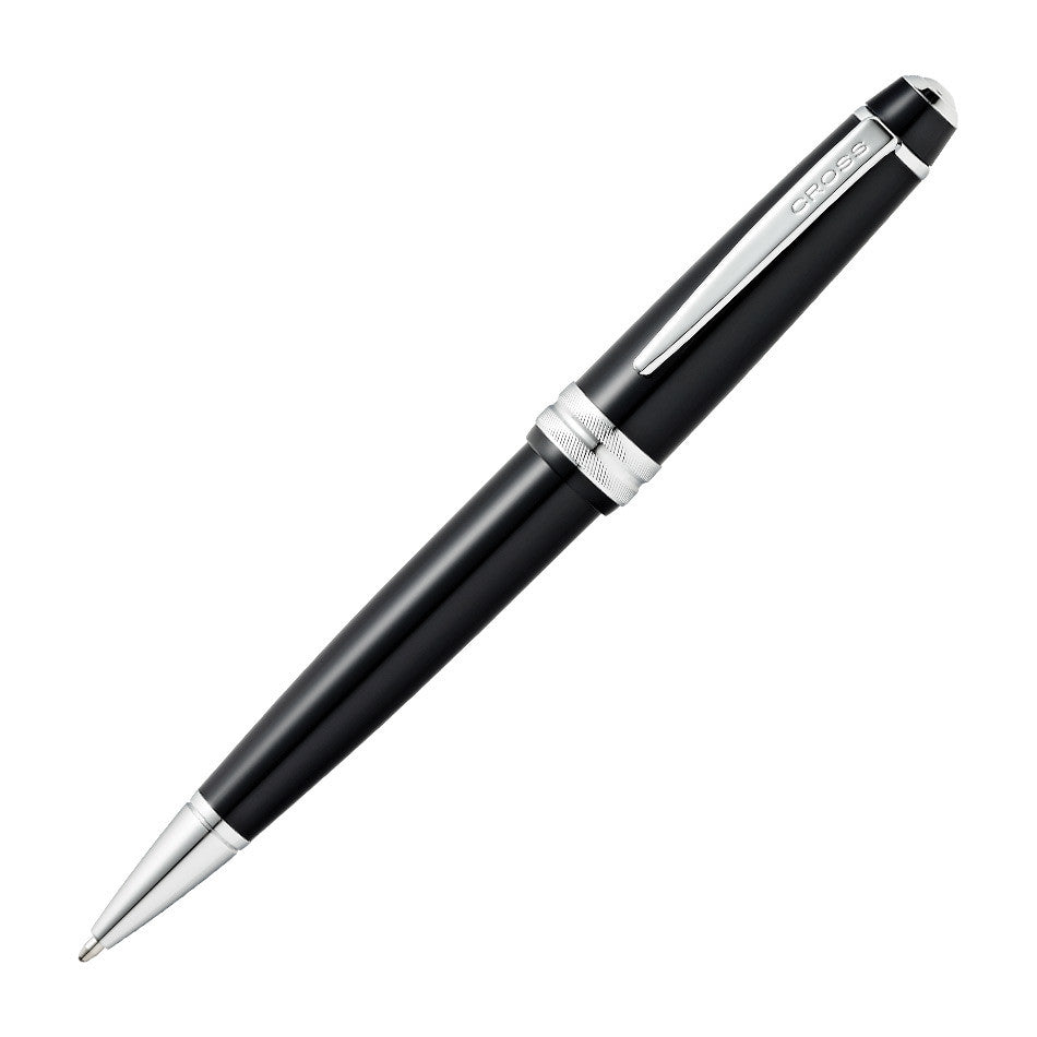 Cross Bailey Light Ballpoint Pen Black with Chrome Trim by Cross at Cult Pens