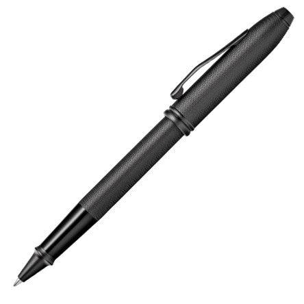 Cross Townsend Rollerball Pen Black Micro Knurl by Cross at Cult Pens