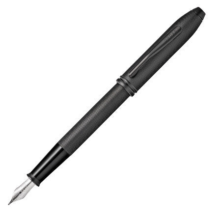 Cross Townsend Black Micro Knurl Fountain Pen AT0046-62
