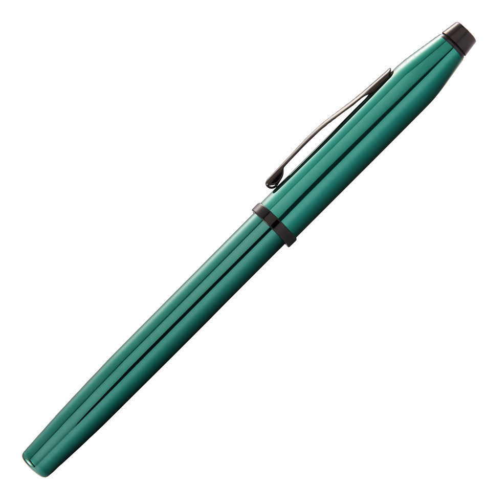 Cross Century II Fountain Pen Green Lacquer with Black Trim by Cross at Cult Pens
