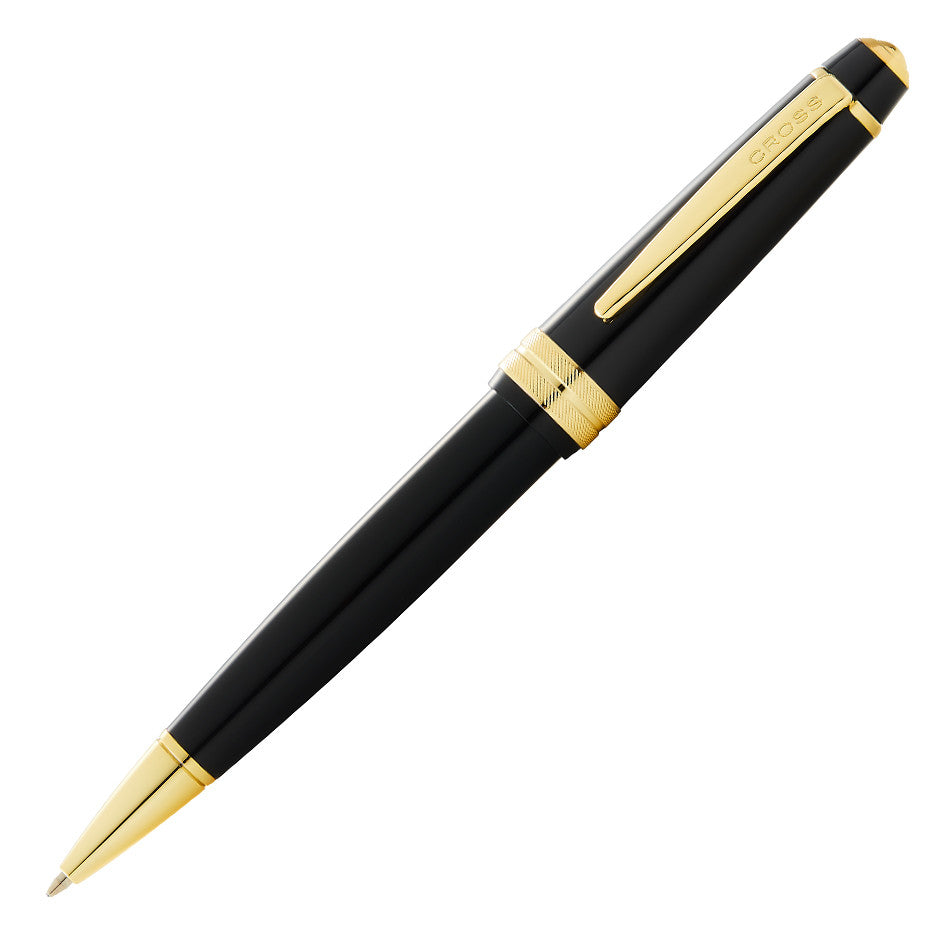 Cross Bailey Light Ballpoint Pen Black with Gold Trim by Cross at Cult Pens