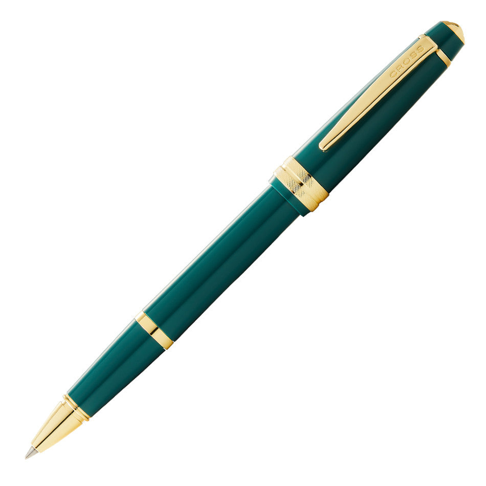 Cross Bailey Light Rollerball Pen Green with Gold Trim by Cross at Cult Pens