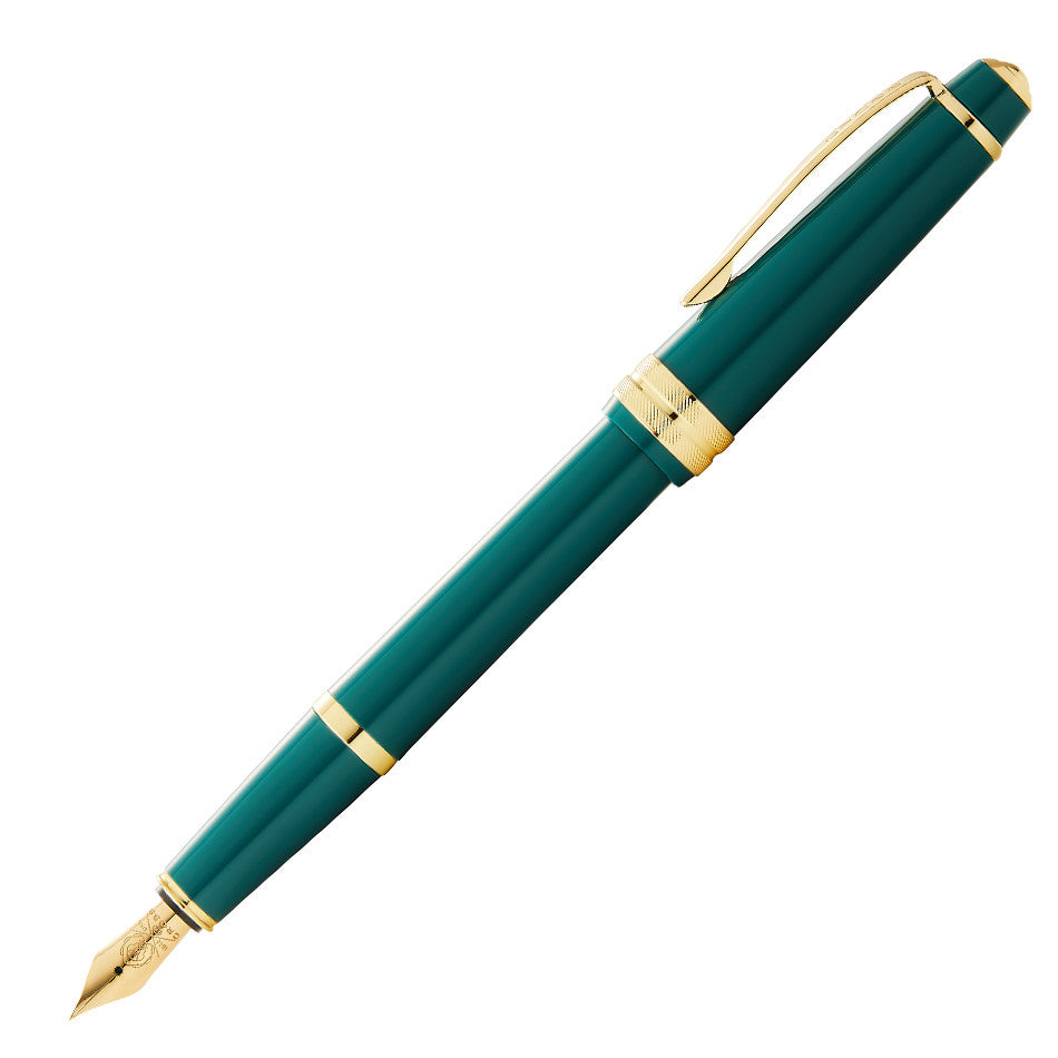 Cross Bailey Light Fountain Pen Green with Gold Trim by Cross at Cult Pens
