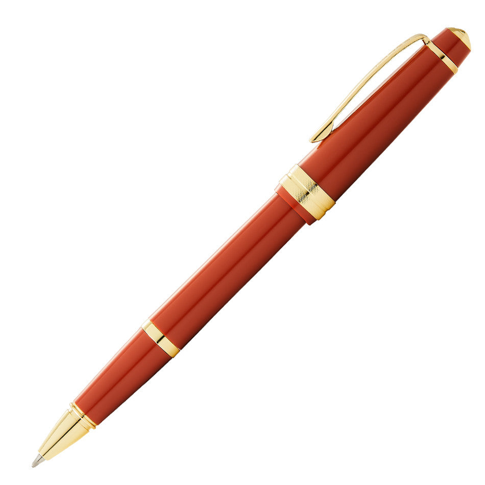 Cross Bailey Light Rollerball Pen Amber with Gold Trim by Cross at Cult Pens
