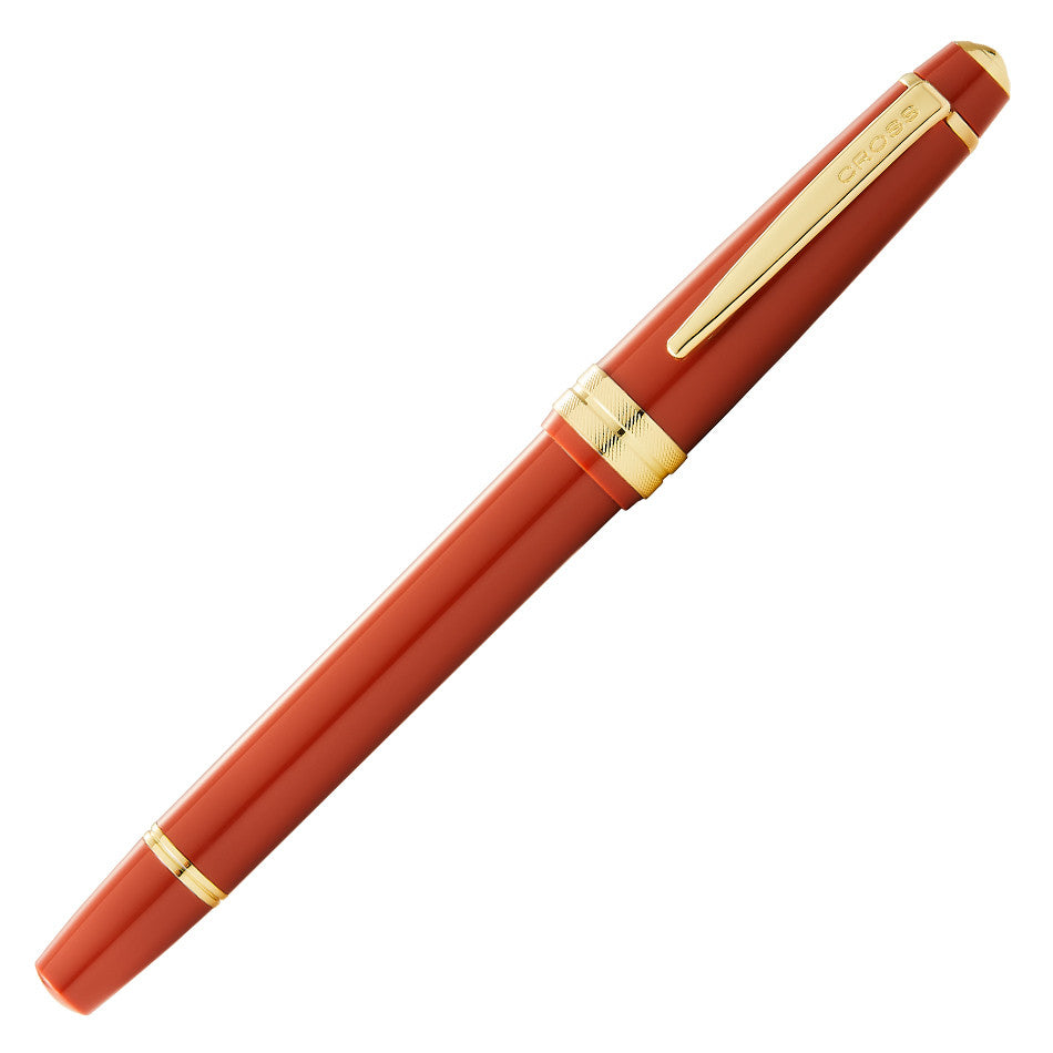 Cross Bailey Light Rollerball Pen Amber with Gold Trim by Cross at Cult Pens