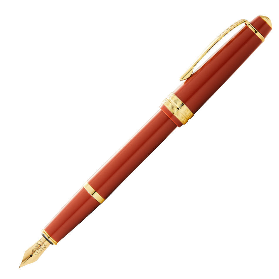 Cross Bailey Light Fountain Pen Amber with Gold Trim by Cross at Cult Pens
