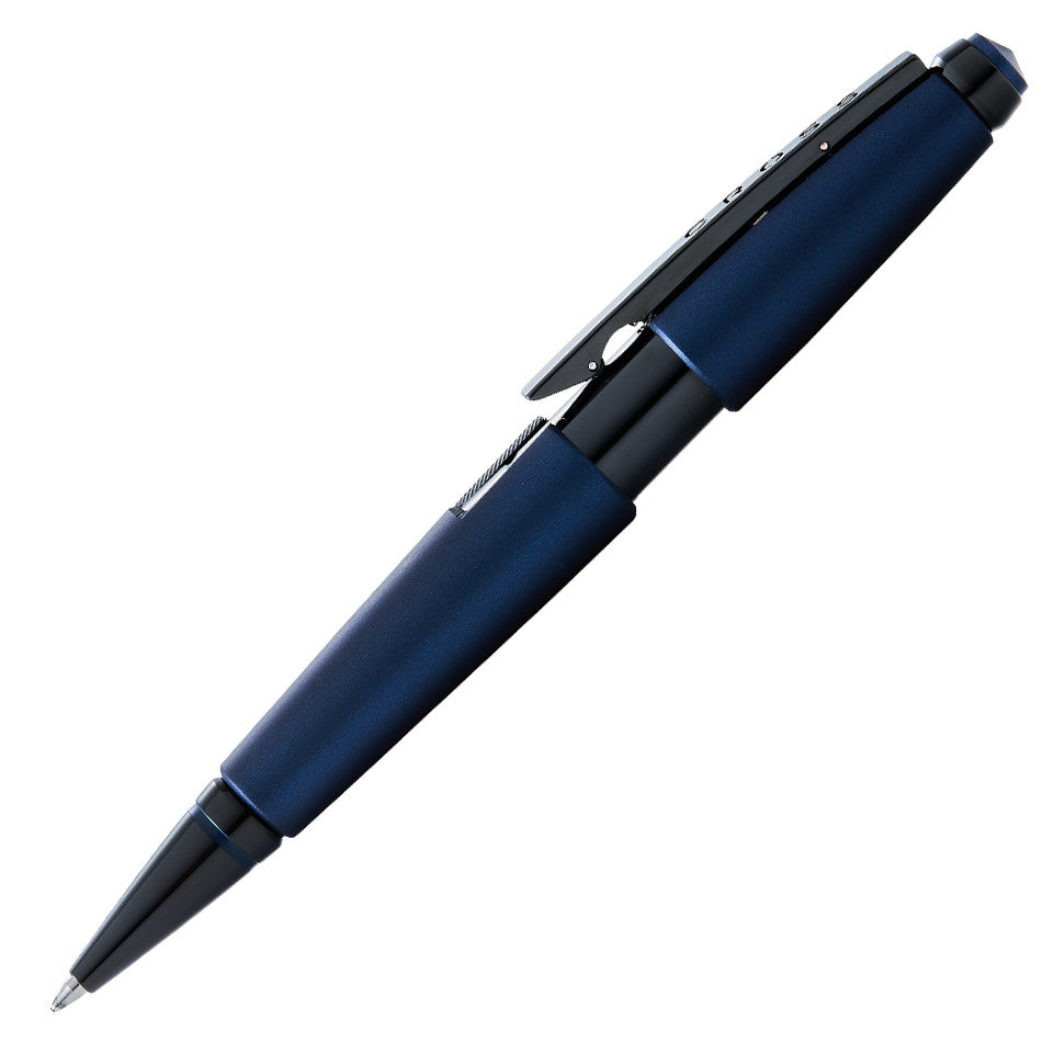 Cross Edge Telescopic Selectip Rollerball Pen Matt Blue by Cross at Cult Pens