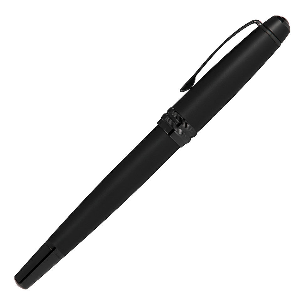 Cross Bailey Rollerball Pen Black Lacquer with Black Trim by Cross at Cult Pens