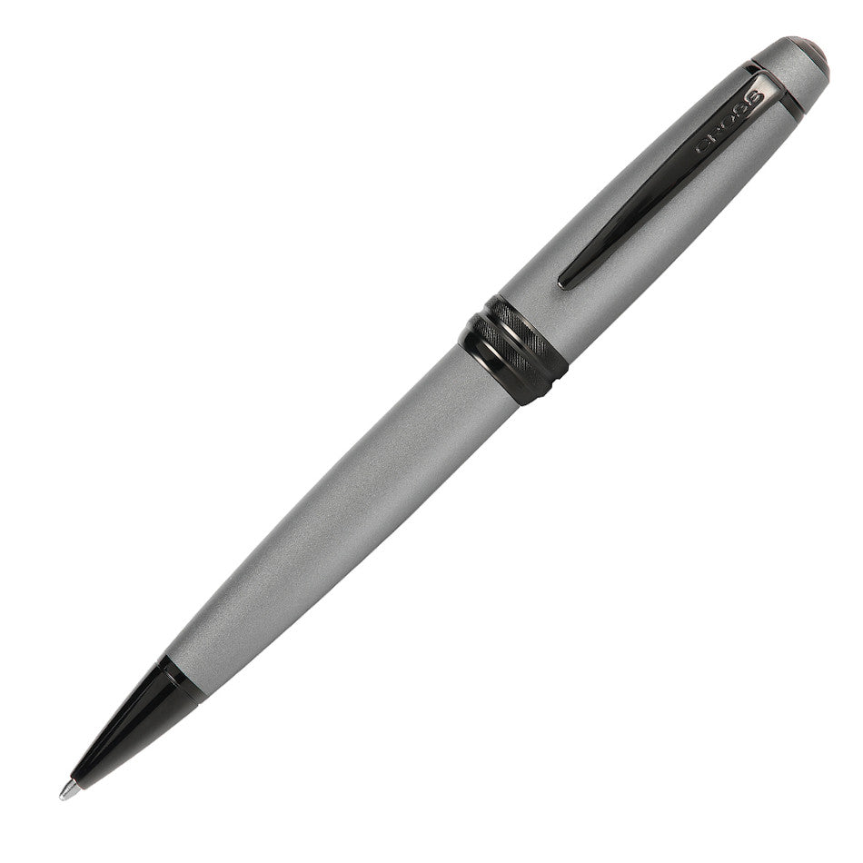 Cross Bailey Matte Gray Lacquer Ballpoint Pen Item# AT0452-20