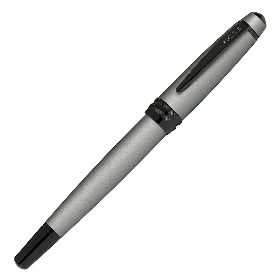 Cross Bailey Matte Gray Lacquer Fountain Pen Item# AT0456-20 - Image 2