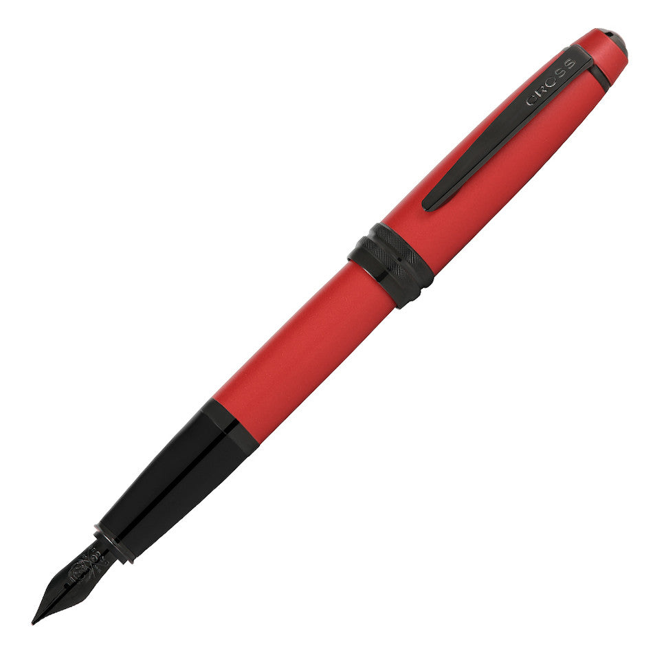 Cross Bailey Fountain Pen Red Lacquer with Black Trim by Cross at Cult Pens