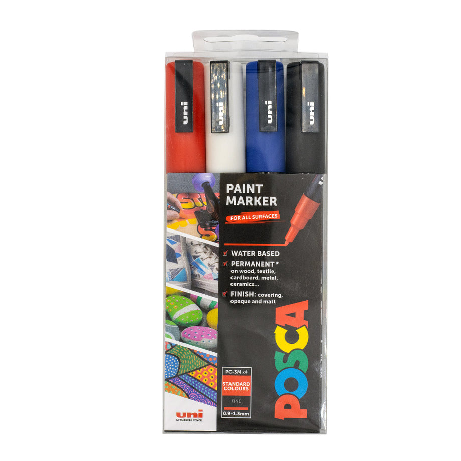 Uni Posca Standard Colour Marker Pens