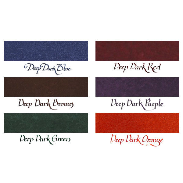 Cult Pens Deep Dark Fountain Pen Ink by Diamine 30ml by Diamine at Cult Pens