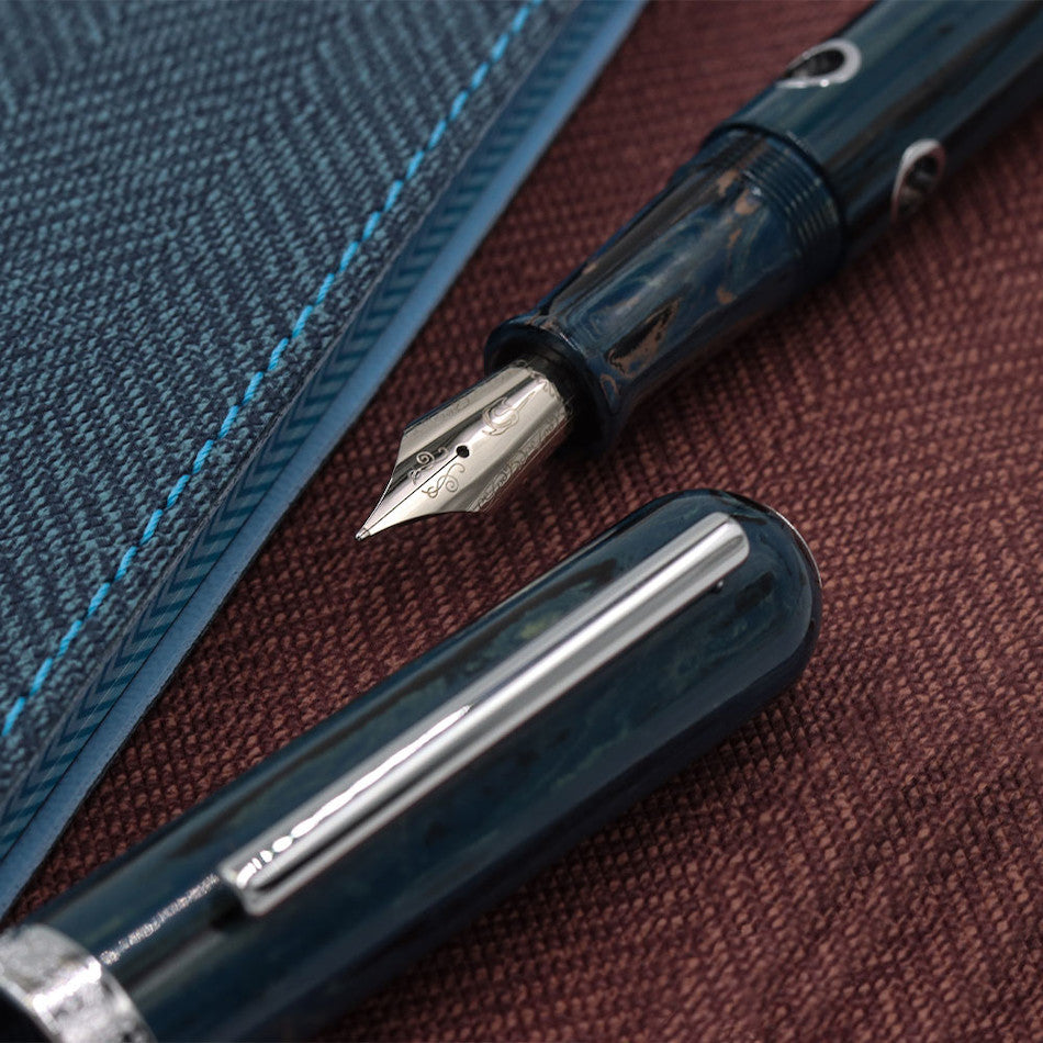 Cult Pens Exclusive Nautilus Fountain Pen Tideland by Nahvalur by Nahvalur at Cult Pens