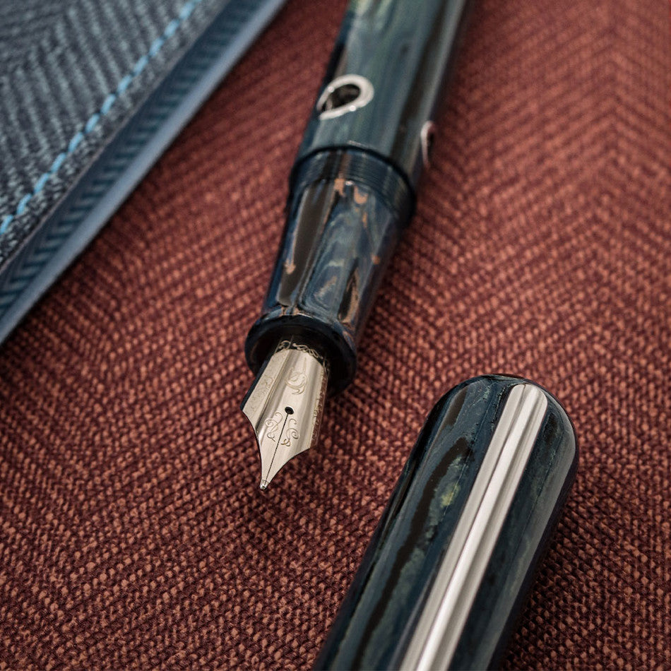Cult Pens Exclusive Nautilus Fountain Pen Tideland by Nahvalur by Nahvalur at Cult Pens