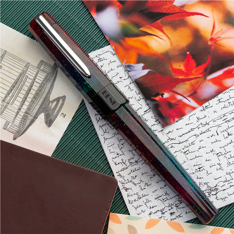 Cult Pens Exclusive Euphoria Fountain Pen Autumn Forest by BENU by Benu at Cult Pens