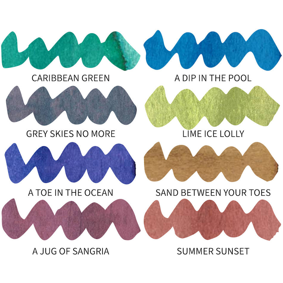 Cult Pens Summer Fountain Pen Ink by Diamine 30ml by Diamine at Cult Pens