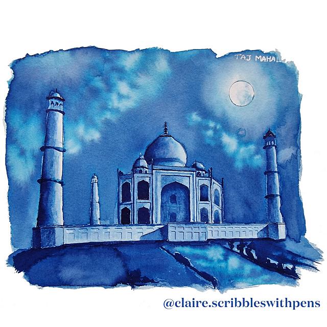 Cult Pens Exclusive Wonders of the World Ink by Diamine 30ml by Diamine at Cult Pens