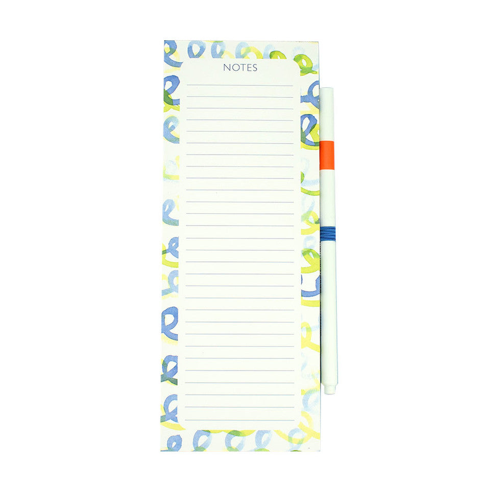 Cult Pens Squiggles List Pad With Magnet by Cult Pens at Cult Pens