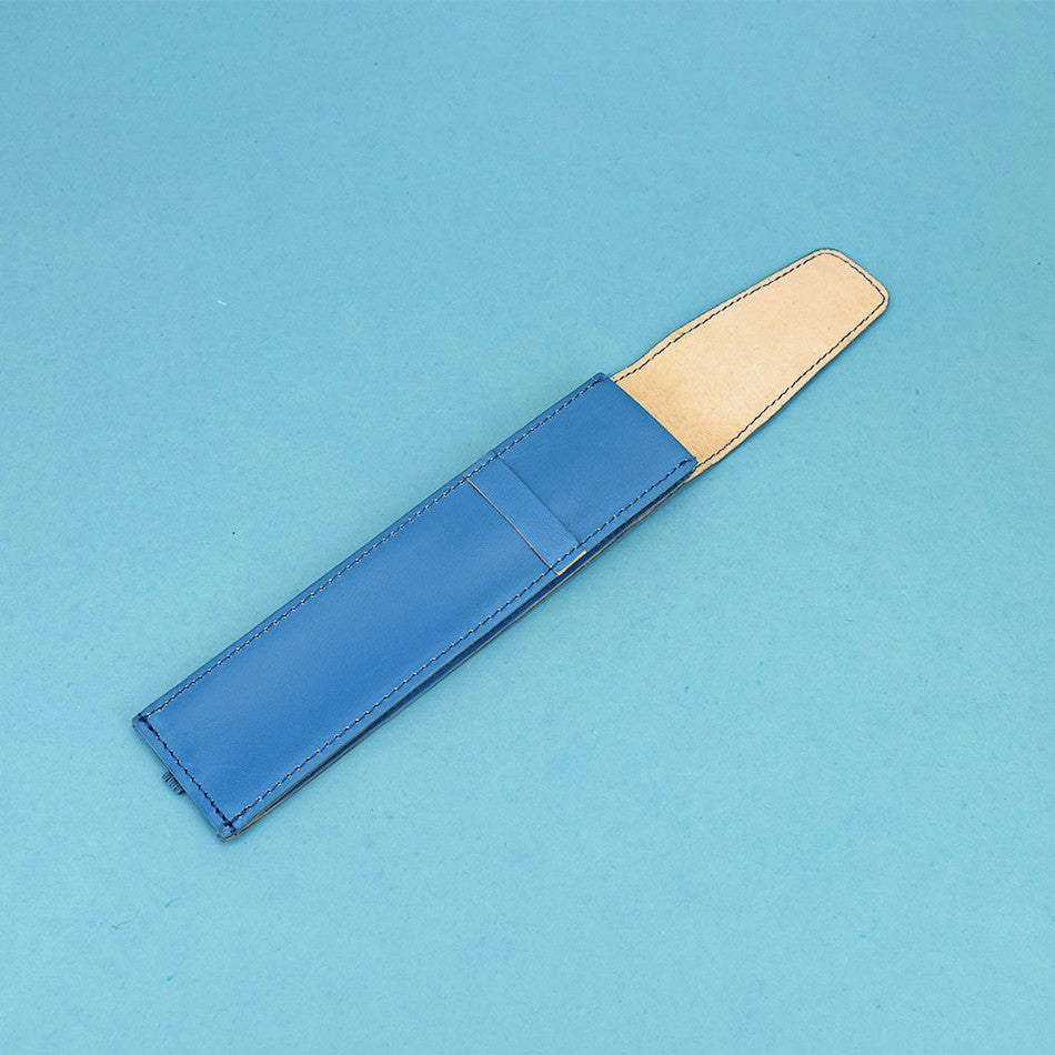 Cult Pens Leather Pen Strap Blue by Cult Pens at Cult Pens