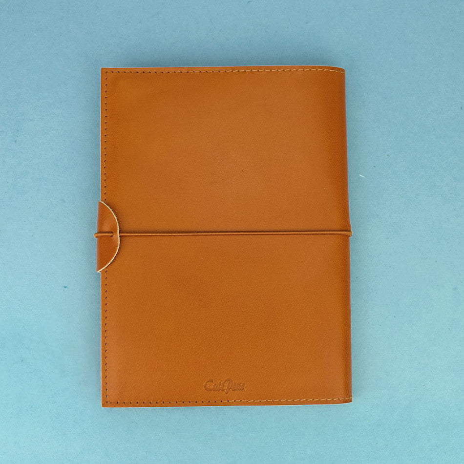 Cult Pens Leather Refillable Cover Tan by Cult Pens at Cult Pens