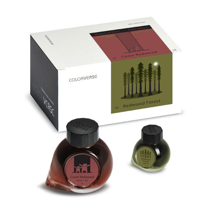 Colorverse Earth Edition 65ml+15ml Ink Set by Colorverse at Cult Pens