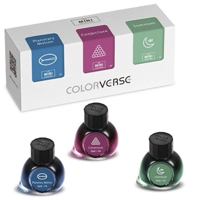 Colorverse Johannes Kepler 5ml Ink Assorted Set of 3 by Colorverse at Cult Pens