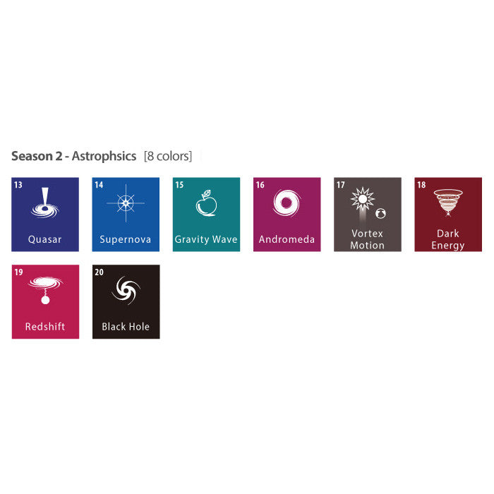 Colorverse Astrophysics 5ml Ink Set of 3 by Colorverse at Cult Pens