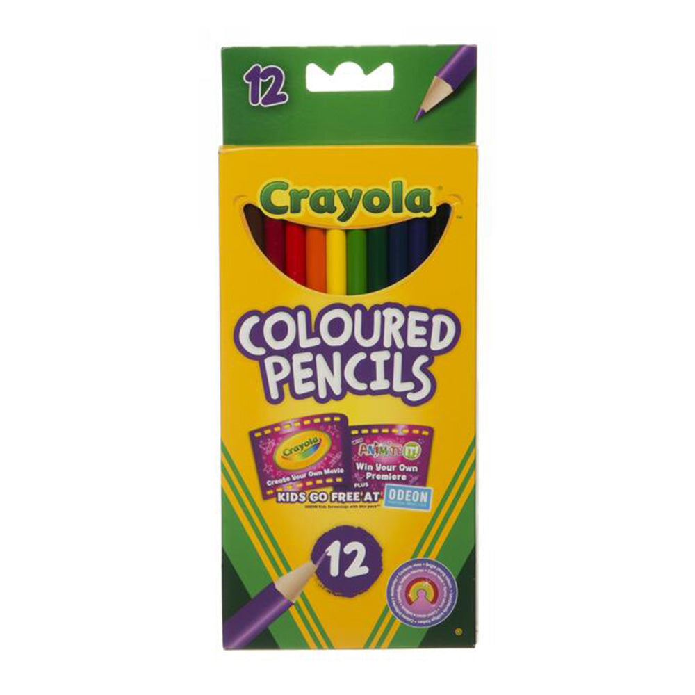 Crayola Colouring Pencils Set of 12 by Crayola at Cult Pens