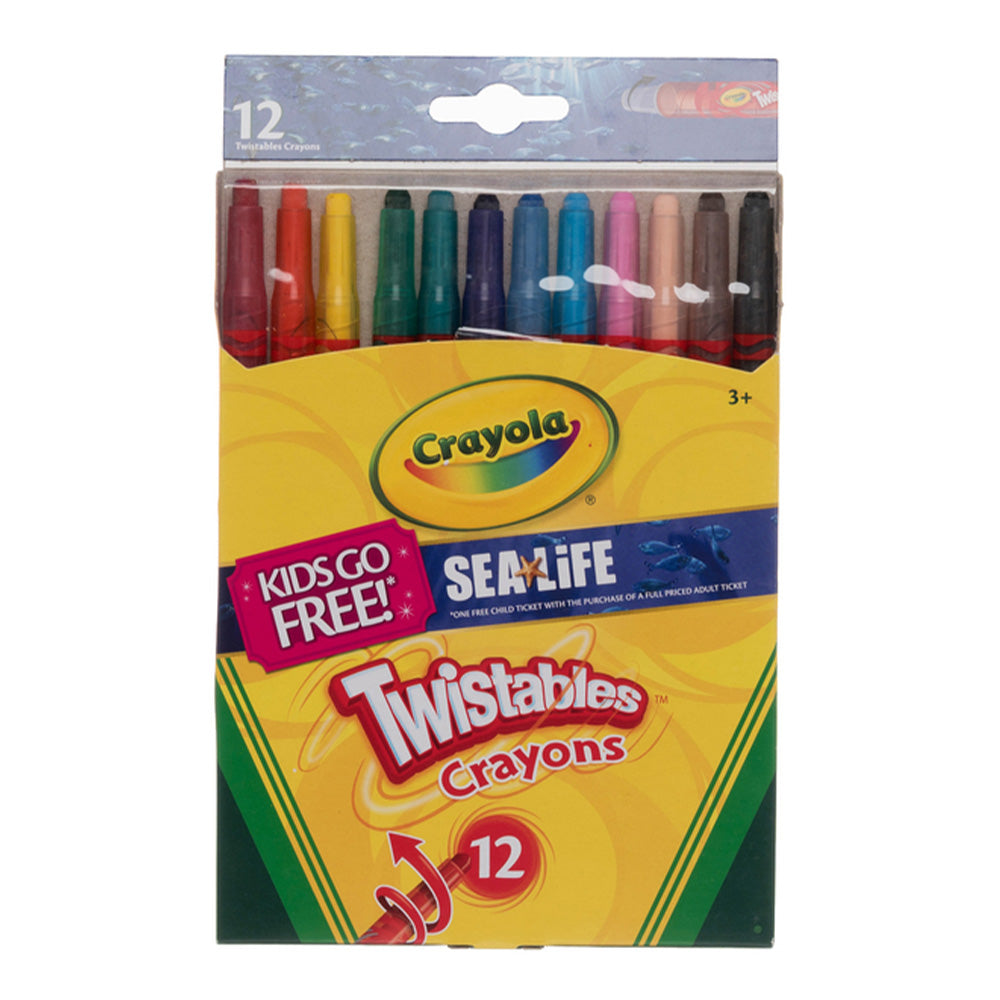 Crayola Silly Scents Twistable Markers Set of 12 by Crayola at Cult Pens