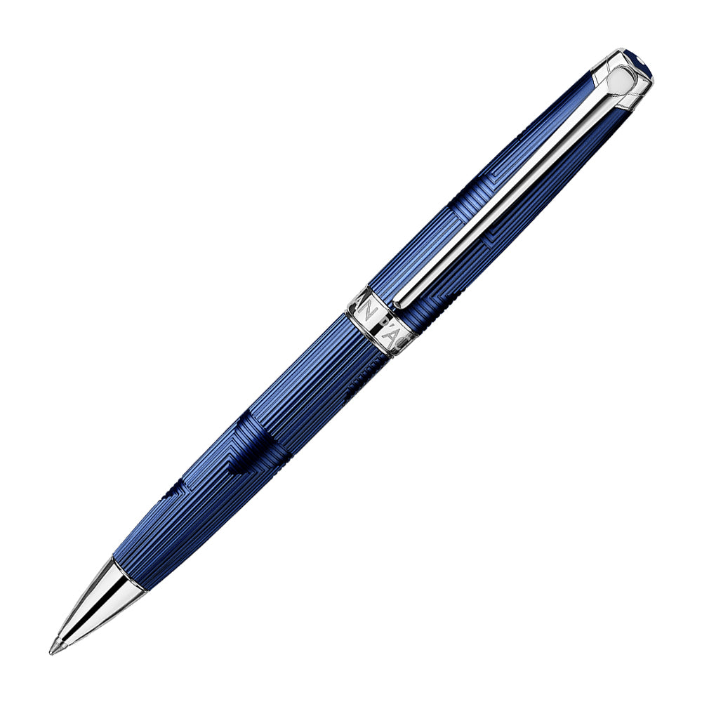 Caran d'Ache Leman Ballpoint Pen Bleu Marin by Caran d'Ache at Cult Pens