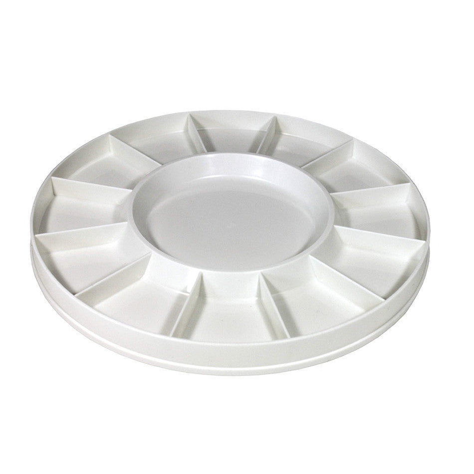 Daler-Rowney Plastic Palette 12-Well Circular Tray by Daler-Rowney at Cult Pens
