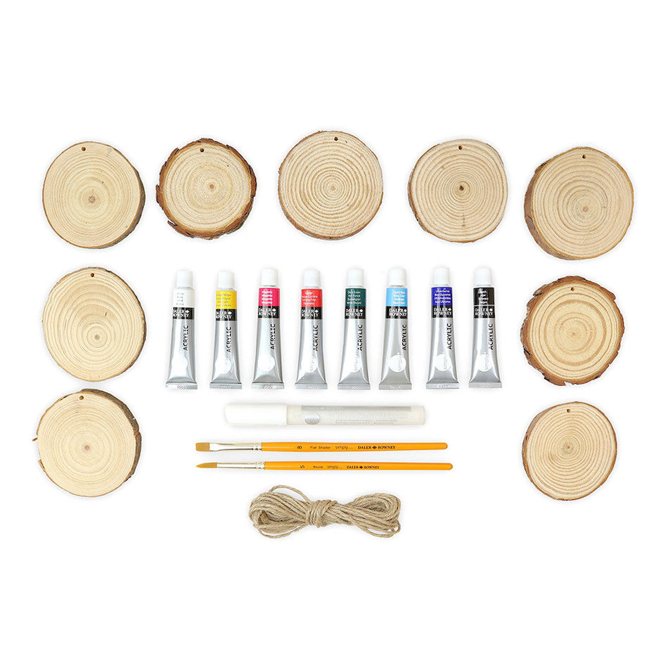 Daler-Rowney Simply Wood Painting Creative Set by Daler-Rowney at Cult Pens