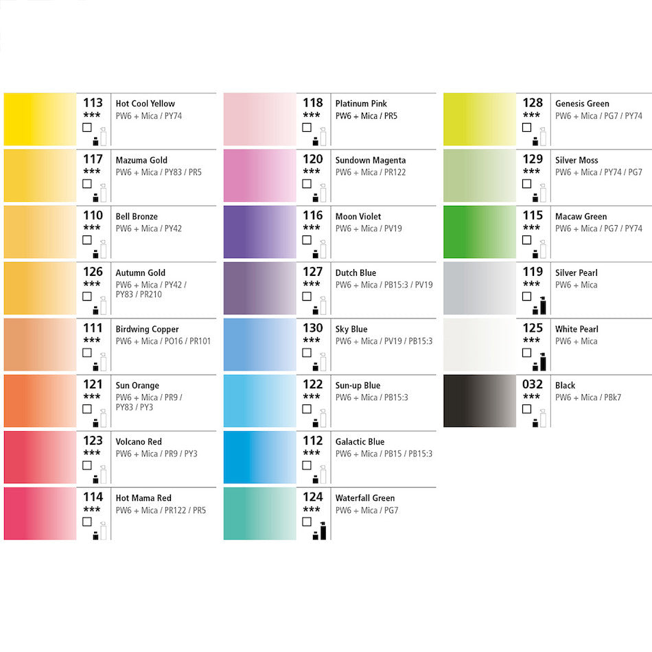 Daler-Rowney FW Pearlescent Acrylic Ink 29.5ml by Daler-Rowney at Cult Pens