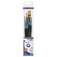 Daler-Rowney Aquafine Watercolour Brush 401 Wallet of 4 by Daler-Rowney at Cult Pens