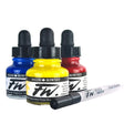 Daler-Rowney FW Artists Acrylic Ink 29.5ml Set of 3 Starter Set by Daler-Rowney at Cult Pens
