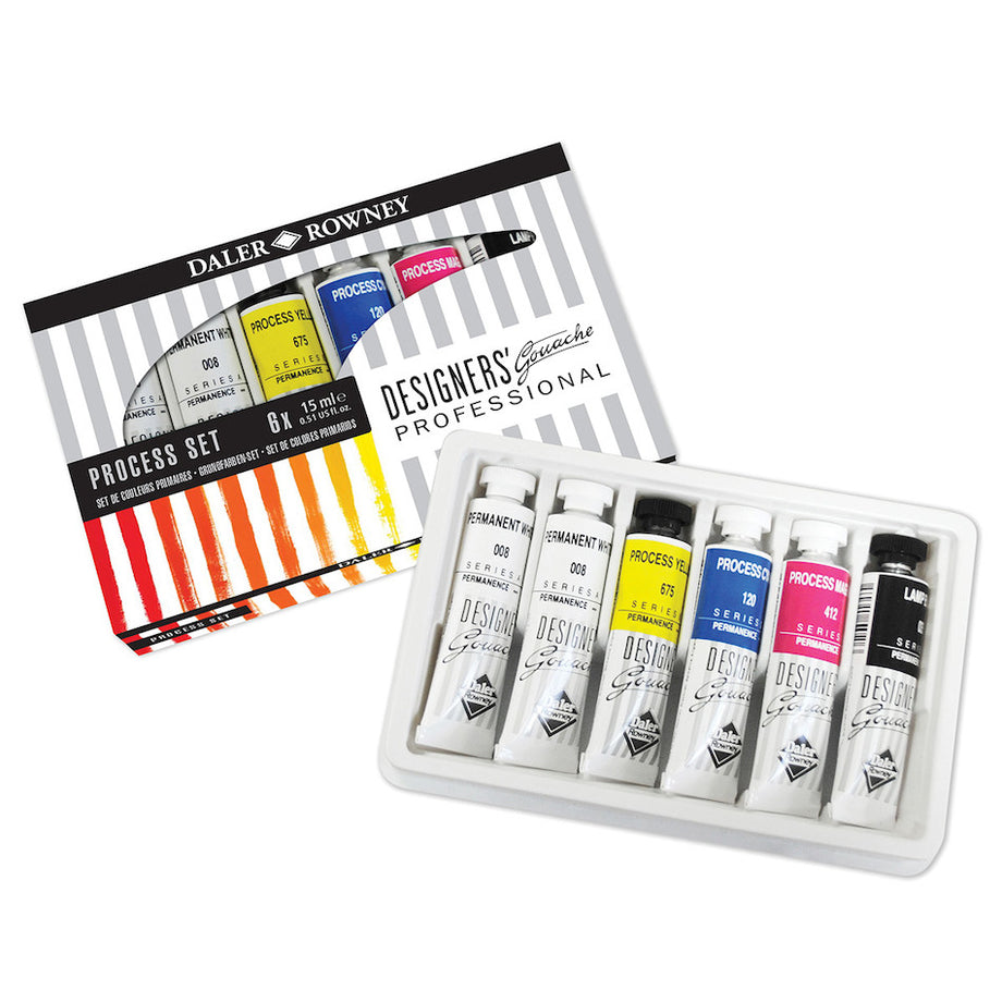 Daler Rowney Gouche Paint Set (Pack of 12)