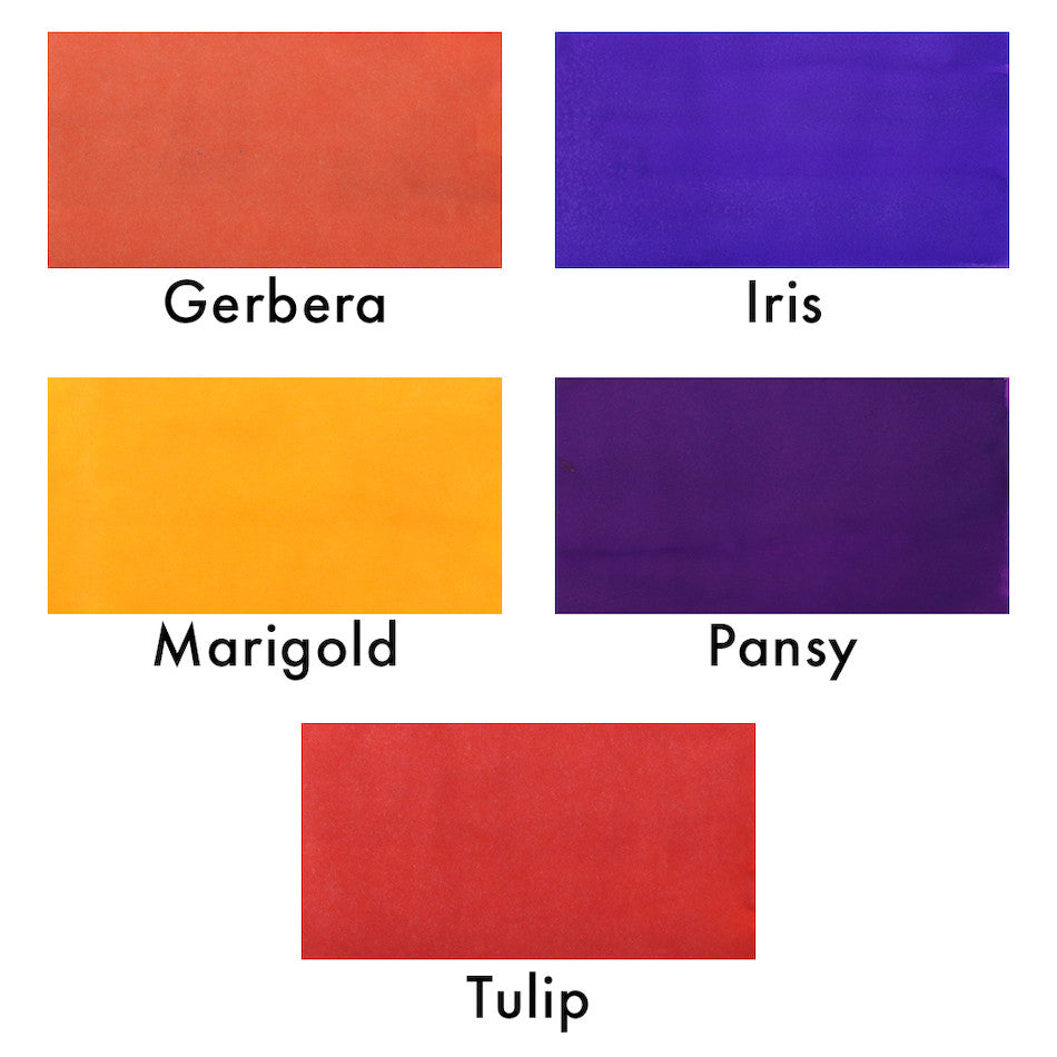 Diamine Flower Collection Ink Bottle 50ml by Diamine at Cult Pens