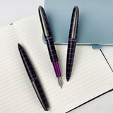 Diplomat Elox Fountain Pen Ring Black/Purple by Diplomat at Cult Pens