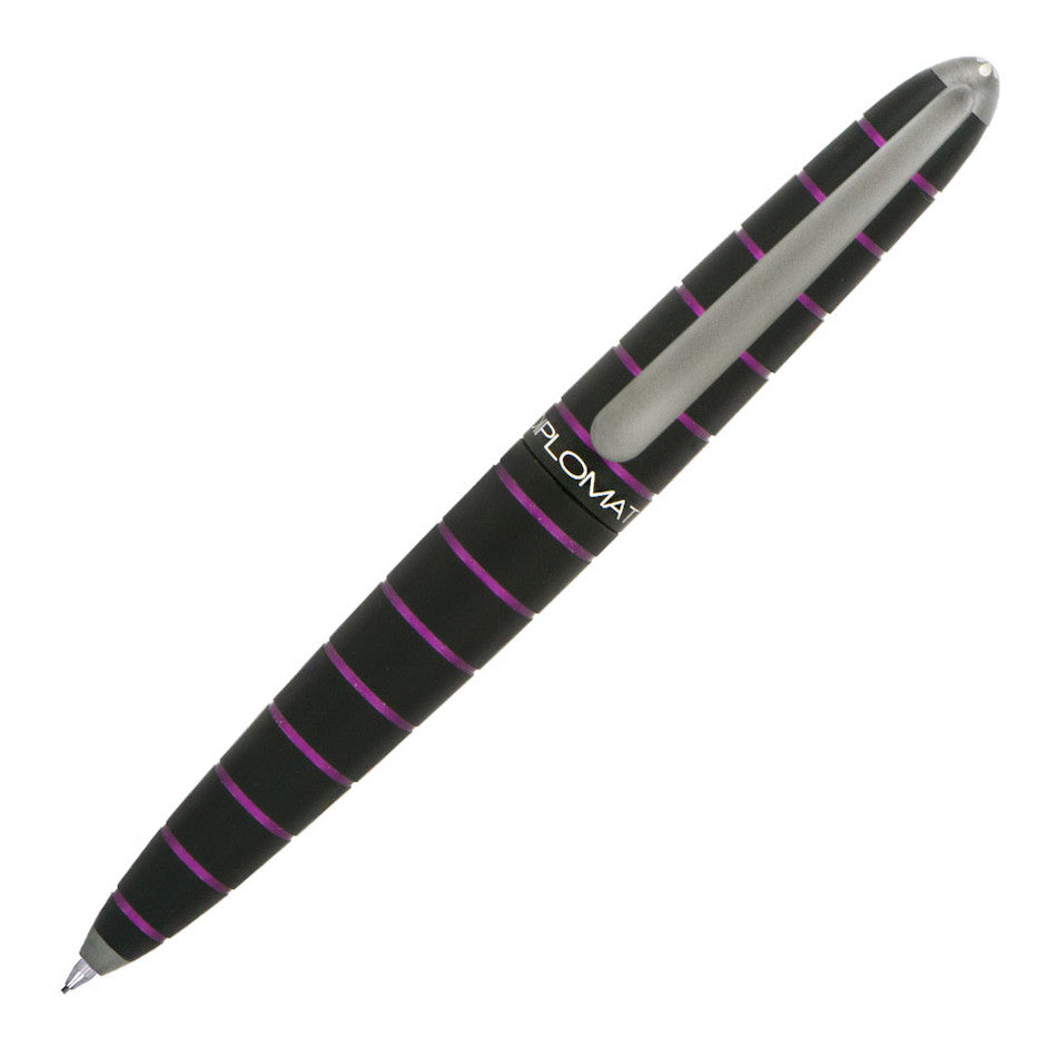 Diplomat Elox Mechanical Pencil Ring Black/Purple by Diplomat at Cult Pens