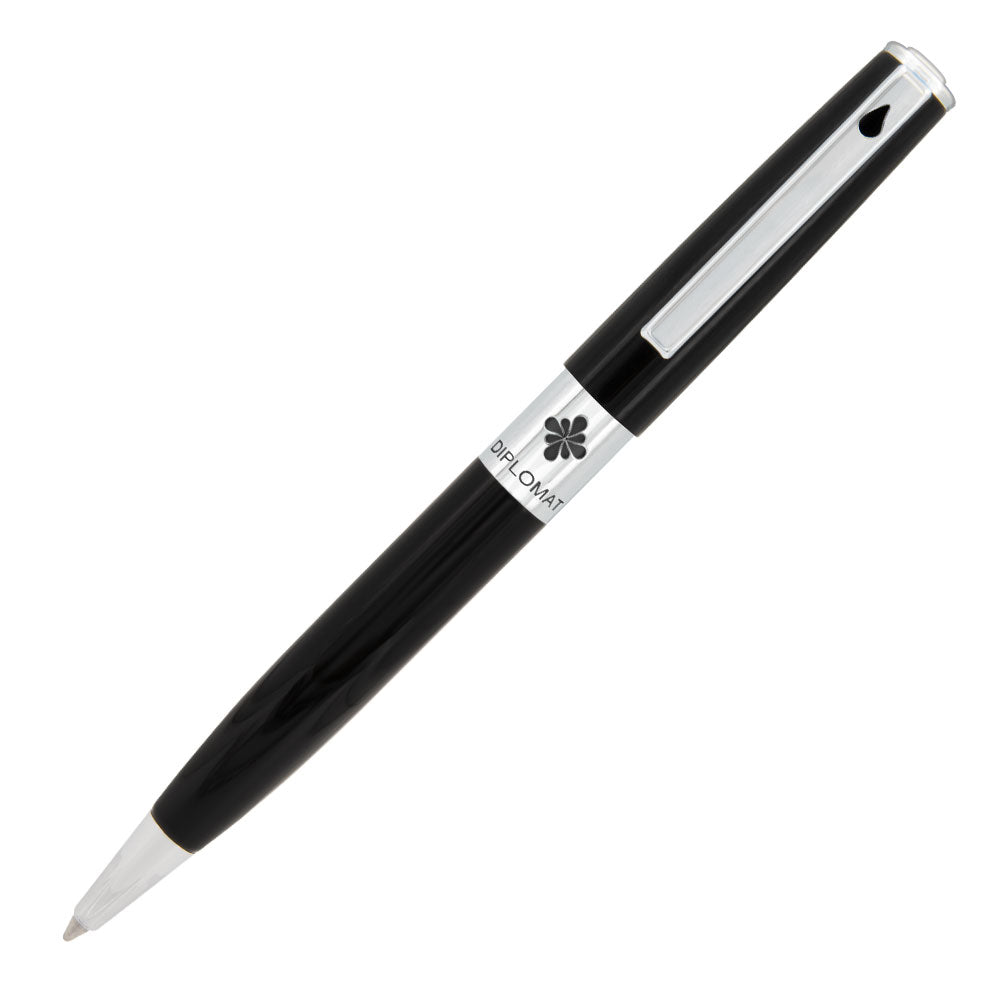 Diplomat CLR Ballpoint Pen Black Lacquer by Diplomat at Cult Pens