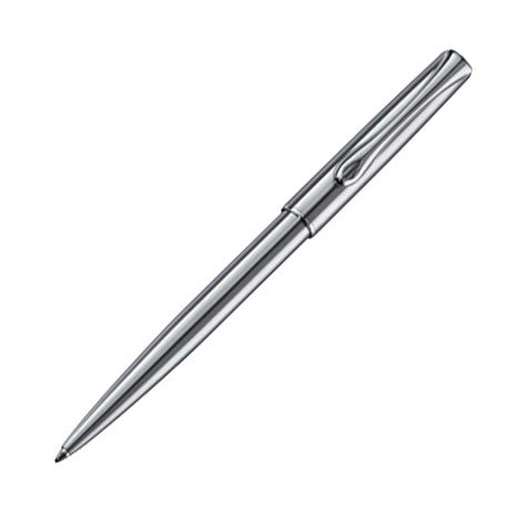 Diplomat Traveller Ballpoint Pen Stainless Steel by Diplomat at Cult Pens