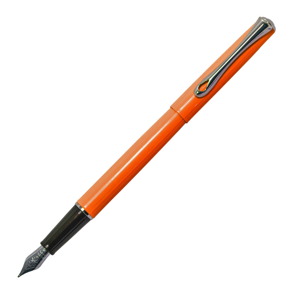 Diplomat Traveller Lumi Fountain Pen Orange by Diplomat at Cult Pens