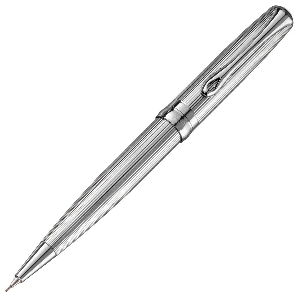 Diplomat Excellence A2 Guilloche Chrome Pencil by Diplomat at Cult Pens
