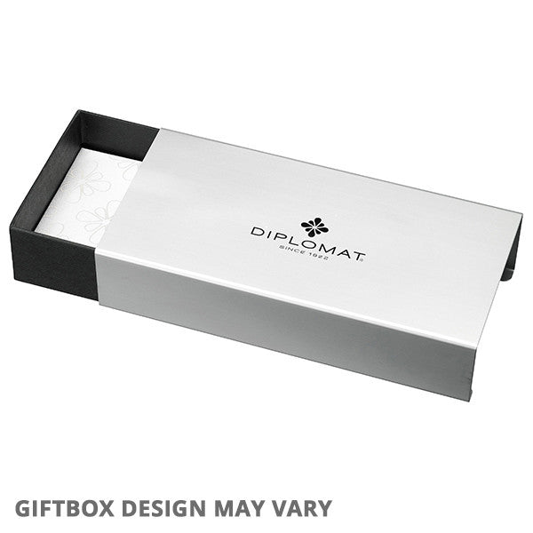 Diplomat Excellence A2 Guilloche Chrome Pencil by Diplomat at Cult Pens