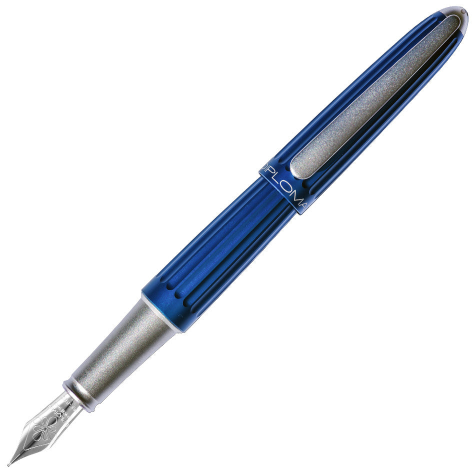 Diplomat Aero Fountain Pen Blue by Diplomat at Cult Pens