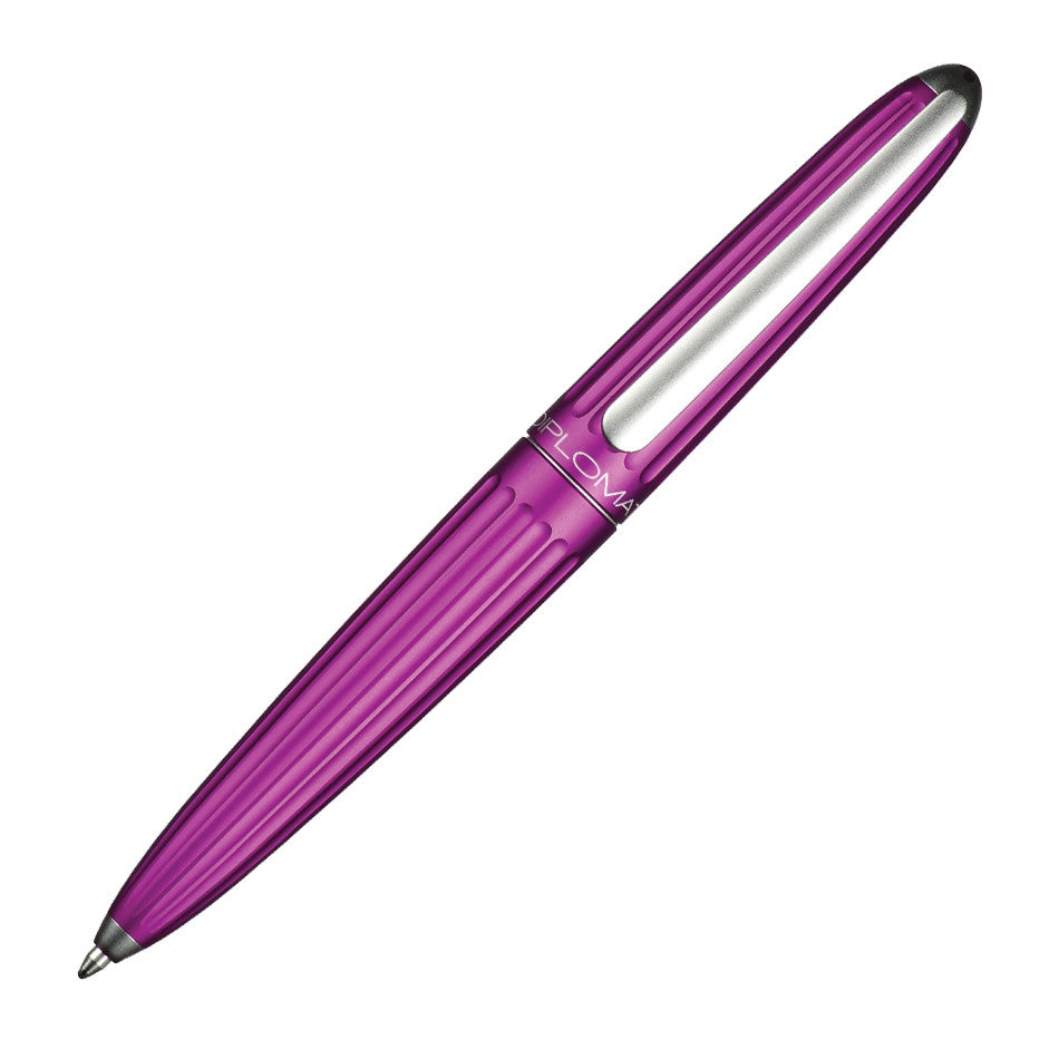 Diplomat Aero Ballpoint Pen Violet by Diplomat at Cult Pens