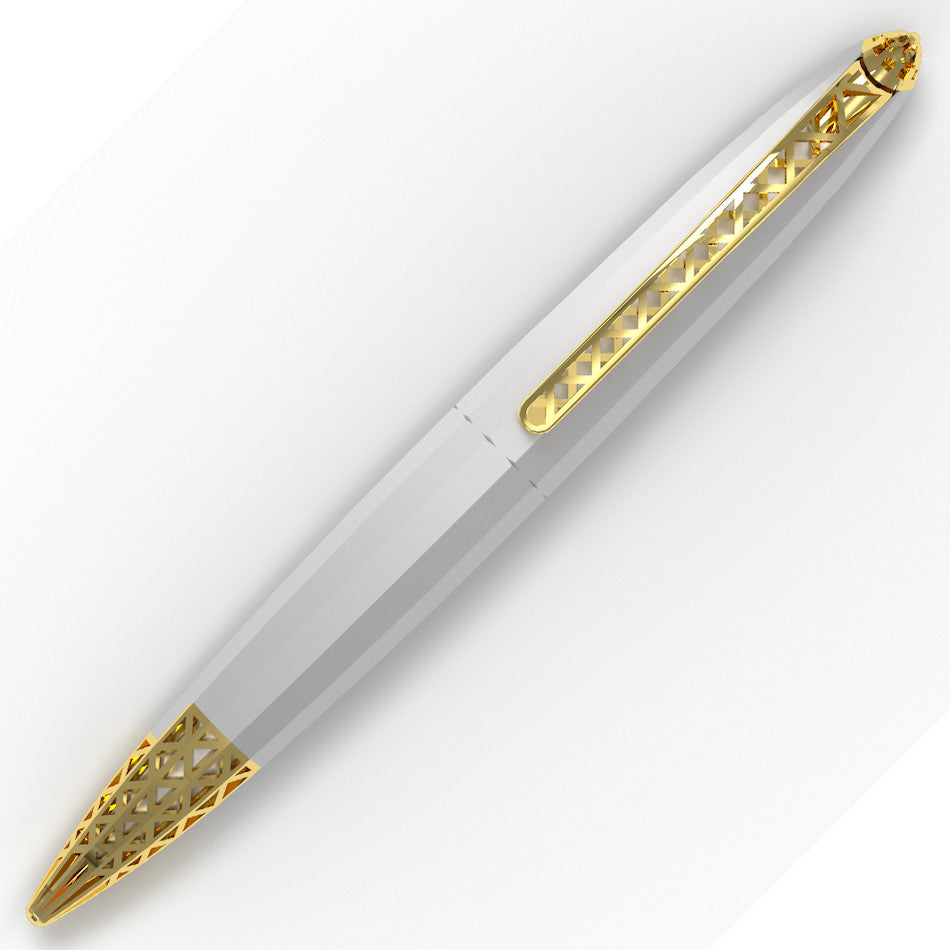 Diplomat Zepp 14 ct Nib Fountain Pen Gold by Diplomat at Cult Pens