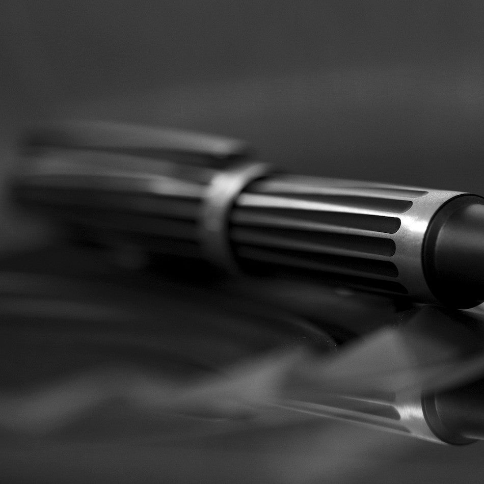 Diplomat Aero Fountain Pen Stripes Black by Diplomat at Cult Pens