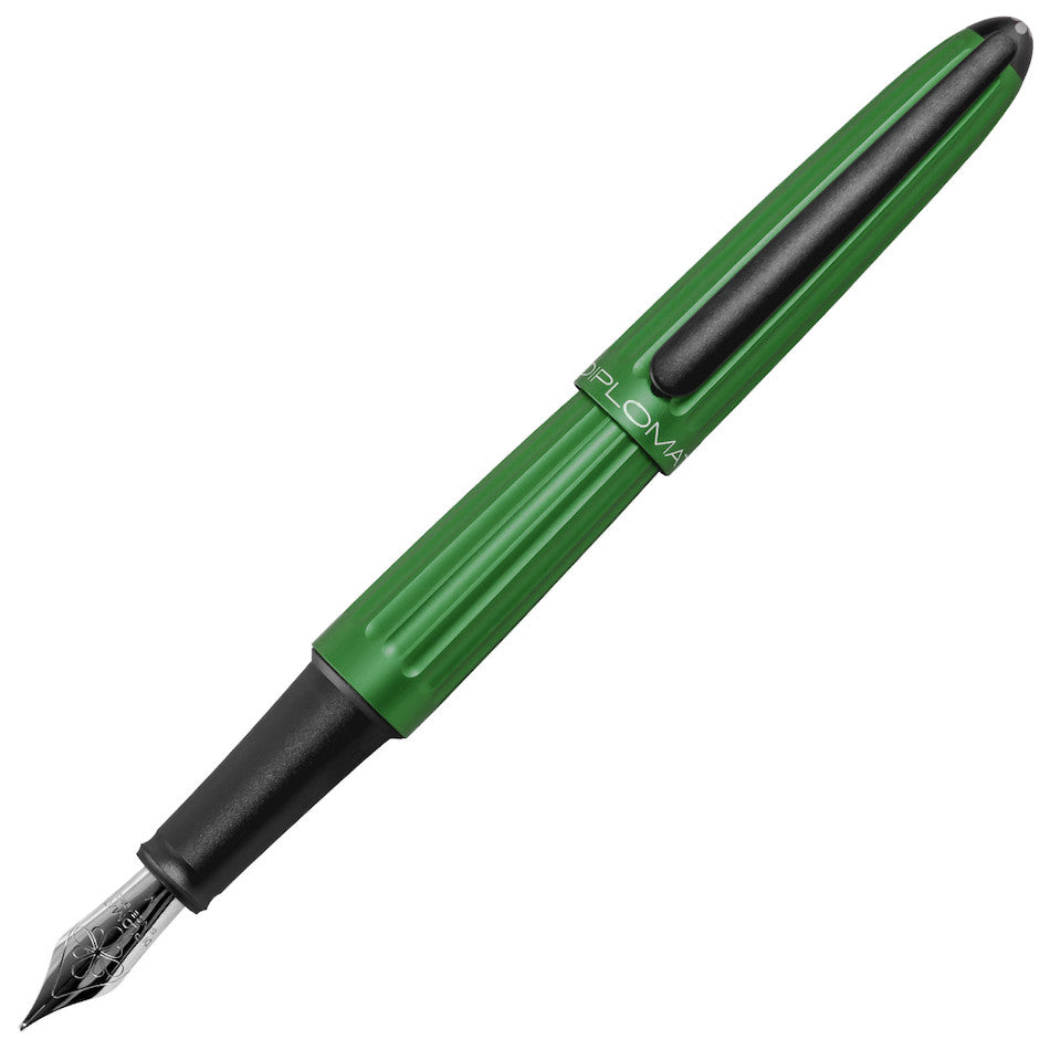 Diplomat Aero Fountain Pen Green by Diplomat at Cult Pens